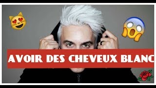 COMMENT AVOIR DES CHEVEUX BLANC   TUTO décoloration [upl. by Bramwell]