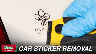 How To Remove a Sticker From Your Car [upl. by Bruce242]