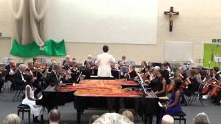 Isata Konya and Jeneba KannehMason play Mozart Triple Piano Concerto K242 [upl. by Anay]