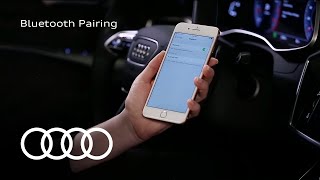 Audi Tech Tutorial Bluetooth Pairing [upl. by Gayner49]