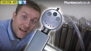 Electric Towel Rail Radiator Element  Plumbing Tips [upl. by Berna]