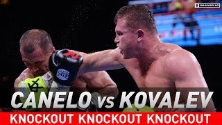 Canelo Alvarez stuns Sergey Kovalev with vicious TKO in the 11th round  Highlights  CBS Sports HQ [upl. by Ynad922]