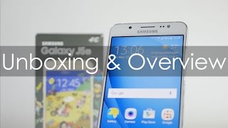 Samsung Galaxy J5 2016 Unboxing amp Overview [upl. by Enelrae]