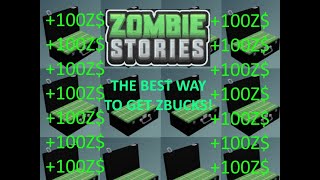 Roblox  How to get more Z in Zombie Stories Beta [upl. by Terrilyn]