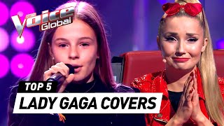 BEST LADY GAGA covers in The Voice Kids [upl. by Allak752]