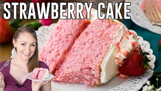 How To Make Strawberry Cake [upl. by Dunaville]