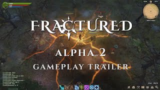 Fractured MMO  Official Alpha 2 Gameplay Trailer [upl. by Anyela]