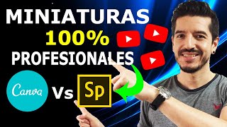 Cómo HACER MINIATURAS para YouTube GRATIS y ONLINE [upl. by Phelia554]