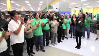 Downtown Los Angeles Walmart Cheer [upl. by Cornelle754]