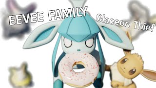 Glaceon the thief  Eevee Family 81 pokémon 3D animation [upl. by Mathias555]