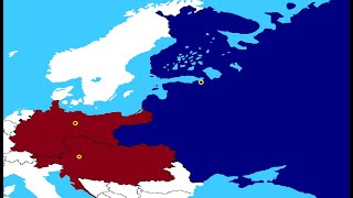 AustroHungary and German Empire vs Russian Empire [upl. by Yttiy]