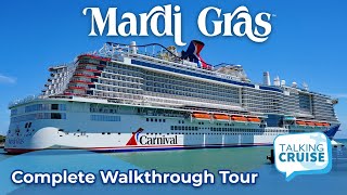 Carnival Mardi Gras  Complete Walkthrough Tour [upl. by Lisabet]