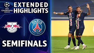 RB Leipzig vs Paris SaintGermain  Champions League semifinal highlights  UCL on CBS Sports [upl. by Acinnod]