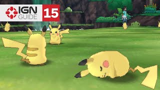 Pokemon Ultra Sun and Ultra Moon Walkthrough  Pikachu Valley [upl. by Nosraep]