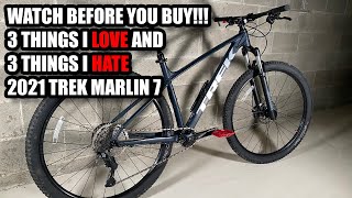 3 Things I Love and Hate about my Trek Marlin 7 Watch Before You Buy [upl. by Zenobia479]