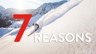 7 REASONS for Skicircus Saalbach Hinterglemm Leogang Fieberbrunn [upl. by Nalo]