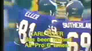 1975 Super Bowl IX Steelers Vs Vikings [upl. by Ahslek]