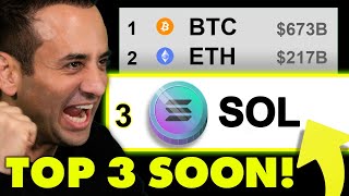 Solana To Top 3 Crypto SOON The Maths [upl. by Eenafets357]