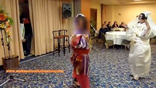 Traditional Libyan Dance Hagalla at International Night 1 Remade Video  رقص ليبي [upl. by Kermy630]