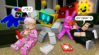 SPRUNKI FAMILY 🤖 Roblox Brookhaven 🏡 RP  Funny Moments [upl. by Eeslehc]