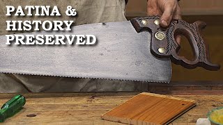 How to RESTORE old hand saw [upl. by Aryk]