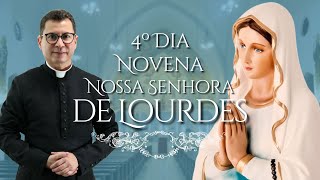 Novena a Nossa Senhora de Lourdes  4º Dia [upl. by Gelasias]