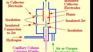 Flame Ionization Detector working [upl. by Norvol888]