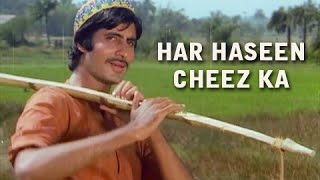 Har Haseen Cheez Ka  Classic Hit Hindi Song  Amitabh Bachchan Nutan  Saudagar [upl. by Etterraj500]