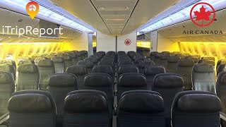 Air Canada 777300ER Economy Class Trip Report [upl. by Nohsav]