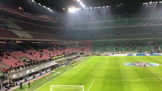 San Siro Stadio Visuale settore 110 primo anello blu [upl. by Ynoffit523]