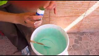 aprender mezcla el color verde parte1 [upl. by Joellyn172]