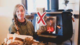 These WOODSTOVE MISTAKES Are Costing You Time amp Money [upl. by Darraj]