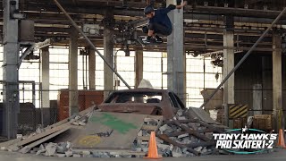 Tony Hawk Skates the Warehouse from THPS 12  In Real Life [upl. by Hastie]