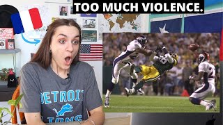 French Girl Reacts to BIGGEST NFL HITS HERE COMES THE BOOM  Discovering American Football 🏈 [upl. by Owades951]