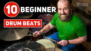 10 Beginner Drum Beats  Go From quotNoquot To quotProquot [upl. by Frierson196]