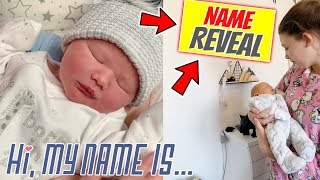 A VERY SPECIAL BABYS NAME REVEAL [upl. by Monte]