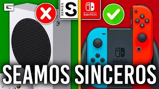 XBOX SERIES S VS NINTENDO SWITCH  SEAMOS SINCEROS [upl. by Nashom]