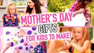 Mothers Day Crafts  4 DIY Mother’s Day Gifts for Kids to Make [upl. by Leanard308]