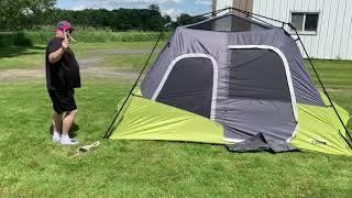 How to fold a pop up shower tent [upl. by Ymaj]