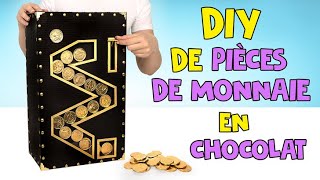 Comment Fabriquer Un Distributeur Automatique De Pièces De Monnaie En Chocolat A Partir De Carton [upl. by Ydne]