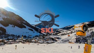 SkiCircus Saalbach Hinterglemm  No166 Blue Home Run [upl. by Saville]