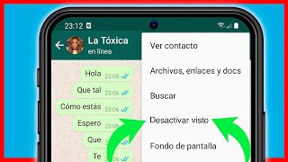 Cómo DESACTIVAR EL VISTO EN WHATSAPP ► Haz esto [upl. by Llerred]