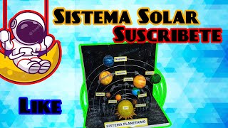 MAQUETA DEL SISTEMA PLANETARIO [upl. by Maillij]