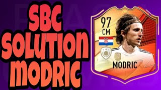 SBC SOLUTION MODRIC 97  MADFUT 22 [upl. by Jurgen]