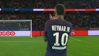 The Day Neymar Impressed The PSG Fans [upl. by Hsetim]