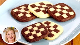 Professional Baker Teaches You How To Make CHECKERBOARD COOKIES [upl. by Endys]