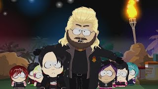 South Park The Fractured But Whole DLC  Master Vampire Kiefer Sutherland Boss Fight [upl. by Zela]