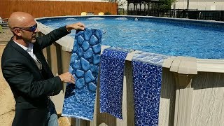 Above Ground Pool Liners  Buyers Guide [upl. by Nanine28]