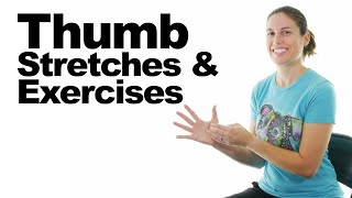 7 Thumb Joint CMC Stretches amp Exercises [upl. by Licec680]