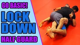 GO BASIC Lockdown Half Guard Fundamental sweeps [upl. by Tigges]